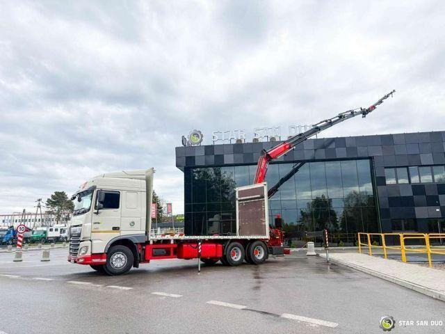 DAF XF 440 6x2 Fassi F365 FLY JIBCranePallet Grippe - Autocarro con pianale/ Cassone fisso, Camion con gru: foto 3 DAF XF 440 6x2 Fassi F365 FLY JIBCranePallet Grippe - Autocarro con pianale/ Cassone fisso, Camion con gru: foto 3