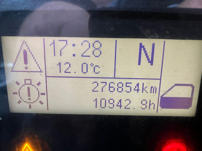 Autocarro con pianale/ Cassone fisso, Camion con gru Iveco 120E25 M122 KRAN RETARDER 2xAHK KLIMA: foto 12