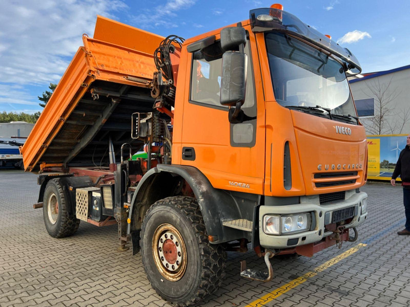 Iveco 140 E 24 4x4 + Atlas AK 65.2 A1 - Autocarro ribaltabile, Camion con gru: foto 3 Iveco 140 E 24 4x4 + Atlas AK 65.2 A1 - Autocarro ribaltabile, Camion con gru: foto 3