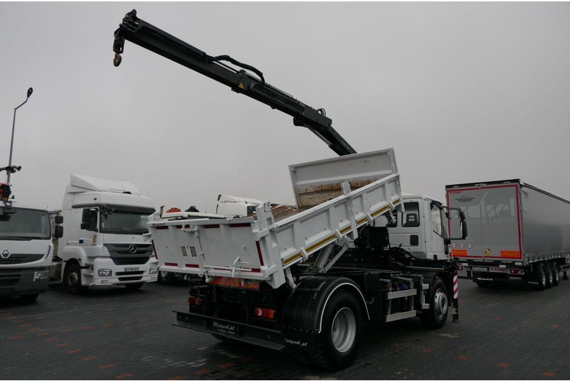 Iveco 19 - 320 KM / E 6 / Wywrotka + HDS / HYDROBURTA / 3 STRONNY KIPP - Autocarro ribaltabile, Camion con gru: foto 4 Iveco 19 - 320 KM / E 6 / Wywrotka + HDS / HYDROBURTA / 3 STRONNY KIPP - Autocarro ribaltabile, Camion con gru: foto 4
