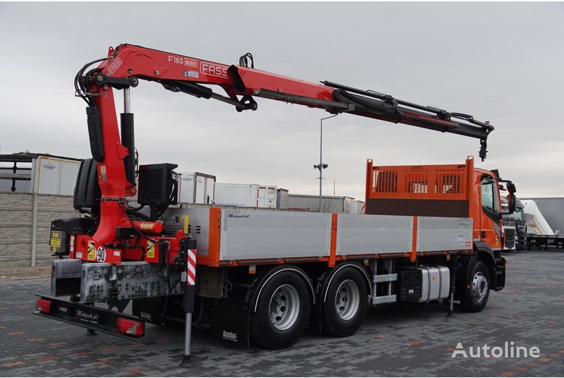 Iveco 420 Flatbed + crane FASSI 185 6x2 - Autocarro con pianale/ Cassone fisso, Camion con gru: foto 5 Iveco 420 Flatbed + crane FASSI 185 6x2 - Autocarro con pianale/ Cassone fisso, Camion con gru: foto 5