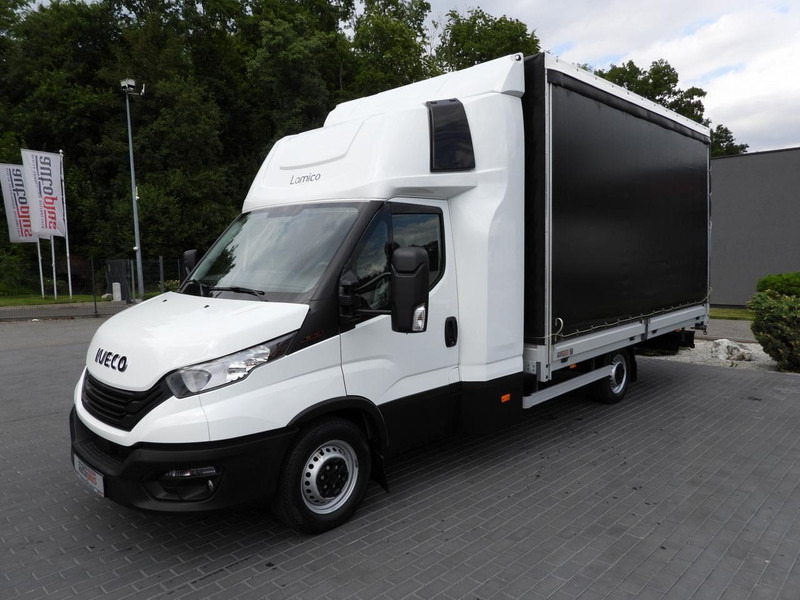 Iveco DAILY 35S18 PLANDEKA WINDA 10 PALET WEBASTO TEMPOMAT PNEUMATYKA - Furgone centinato: foto 5 Iveco DAILY 35S18 PLANDEKA WINDA 10 PALET WEBASTO TEMPOMAT PNEUMATYKA - Furgone centinato: foto 5