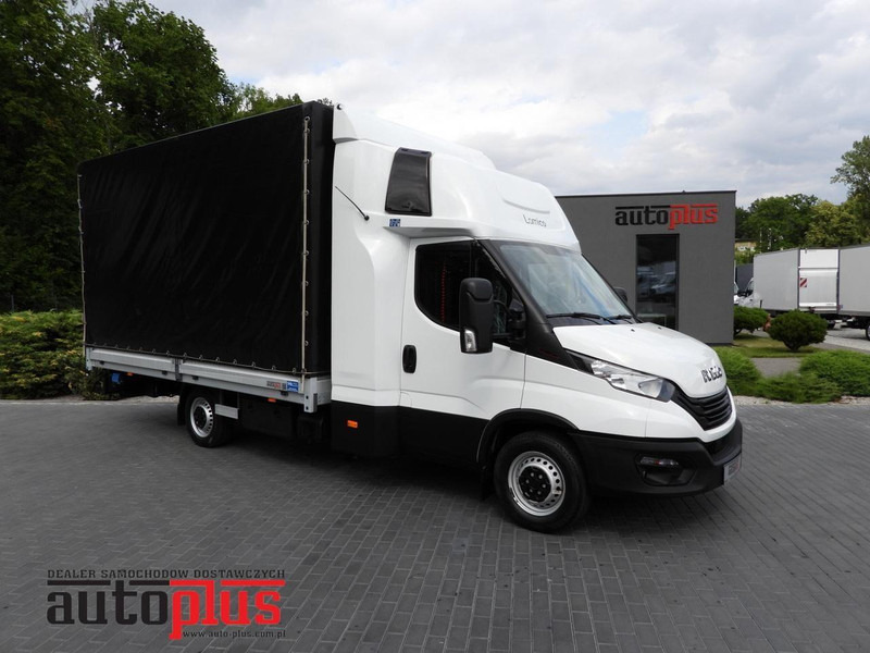 Iveco DAILY 35S18 PLANDEKA WINDA 10 PALET WEBASTO TEMPOMAT PNEUMATYKA - Furgone centinato: foto 1 Iveco DAILY 35S18 PLANDEKA WINDA 10 PALET WEBASTO TEMPOMAT PNEUMATYKA - Furgone centinato: foto 1