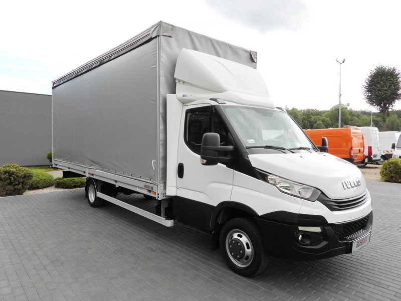 Iveco DAILY 50C15 PLANDEKA 12 PALET TEMPOMAT BLIŹNIACZE KOŁA KLIMATYZA - Furgone centinato: foto 4 Iveco DAILY 50C15 PLANDEKA 12 PALET TEMPOMAT BLIŹNIACZE KOŁA KLIMATYZA - Furgone centinato: foto 4