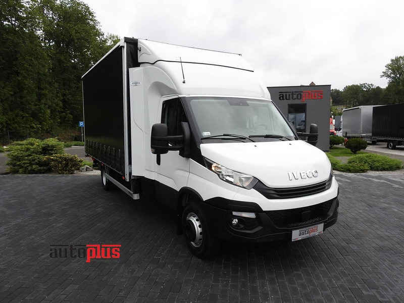 Iveco DAILY 70C18 PLANDEKA WINDA 12 PALET WEBASTO TEMPOMAT BLIŹNIACZE - Autocarro furgonato: foto 1 Iveco DAILY 70C18 PLANDEKA WINDA 12 PALET WEBASTO TEMPOMAT BLIŹNIACZE - Autocarro furgonato: foto 1