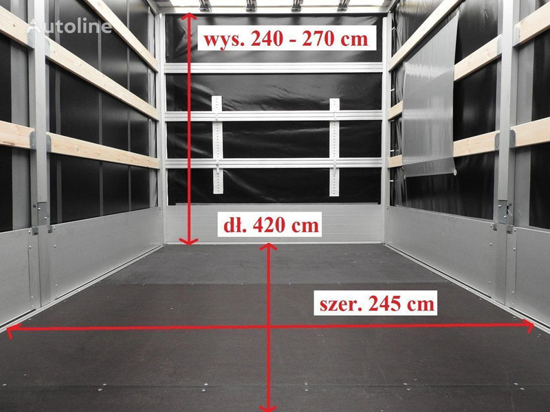 Furgone centinato nuovo Iveco Daily 35S18 Curtain side: foto 11