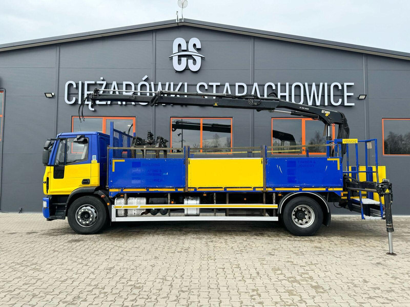 Iveco EuroCargo 180E25 - Autocarro con pianale/ Cassone fisso, Camion con gru: foto 4 Iveco EuroCargo 180E25 - Autocarro con pianale/ Cassone fisso, Camion con gru: foto 4
