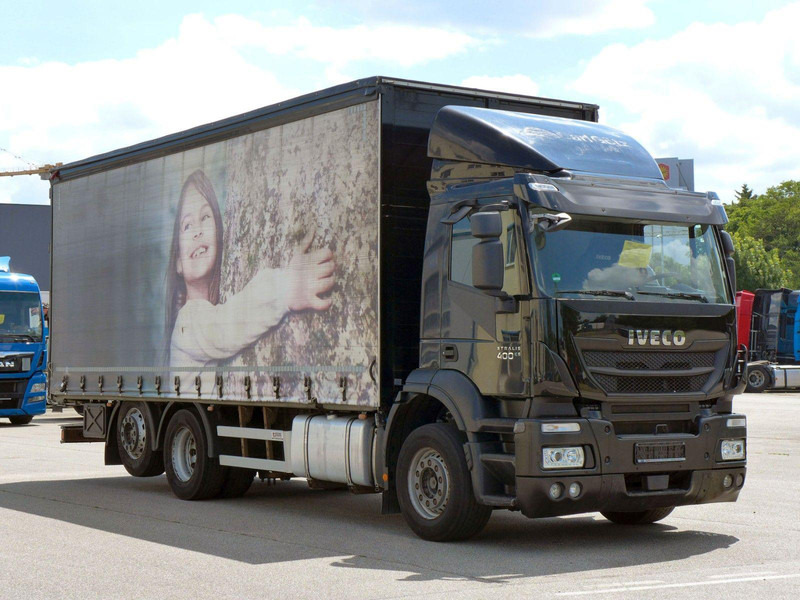 Iveco Stralis 400 TÜV*Euro6*AHK*Lenk/Lift*Klima*Edscha - Autocarro furgonato: foto 1 Iveco Stralis 400 TÜV*Euro6*AHK*Lenk/Lift*Klima*Edscha - Autocarro furgonato: foto 1