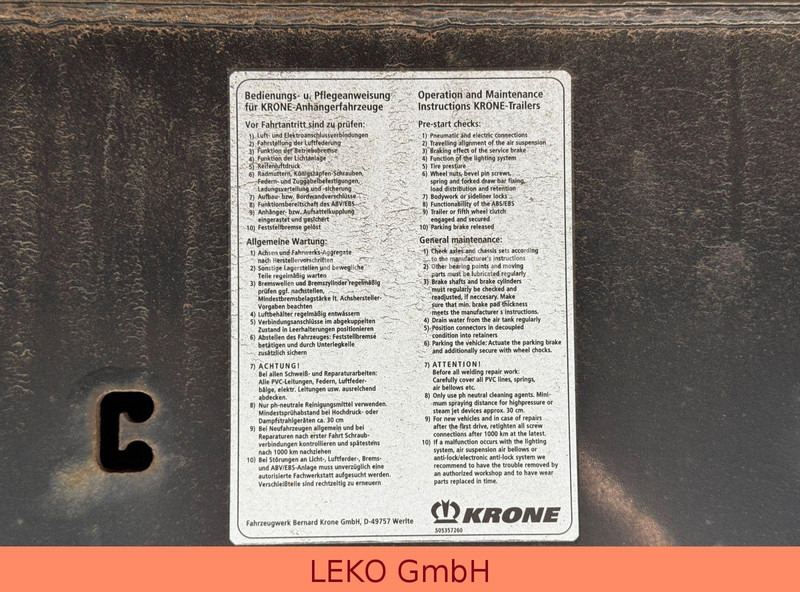 Semirimorchio furgonato Krone SD: foto 16