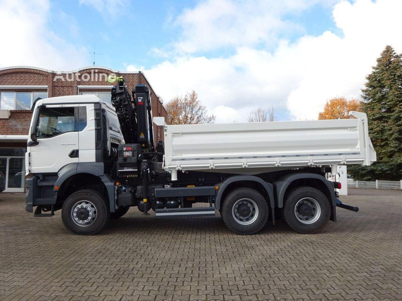 MAN 33.430 - 3 way tipper+crane 6x6 - Autocarro ribaltabile, Camion con gru: foto 3 MAN 33.430 - 3 way tipper+crane 6x6 - Autocarro ribaltabile, Camion con gru: foto 3