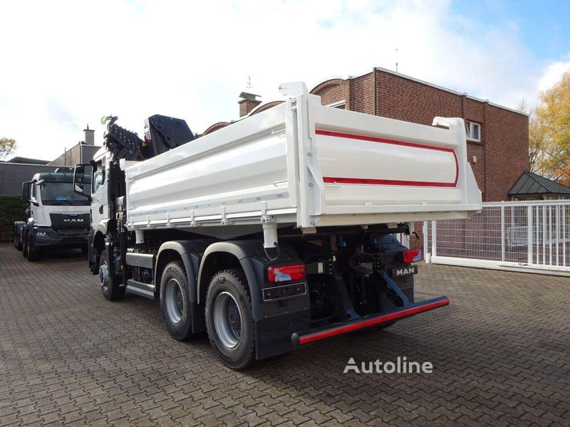 MAN 33.430 - 3 way tipper+crane 6x6 - Autocarro ribaltabile, Camion con gru: foto 4 MAN 33.430 - 3 way tipper+crane 6x6 - Autocarro ribaltabile, Camion con gru: foto 4