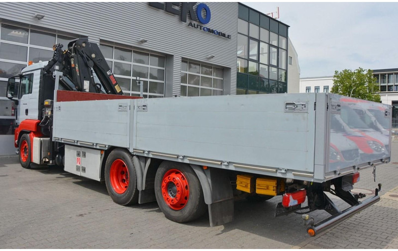 MAN 6,4 m Flatbed + Crane HIAB 211EP 6X2 KRAN HIAB 211EP 6.5m Container Pr - Autocarro con pianale/ Cassone fisso, Camion con gru: foto 4 MAN 6,4 m Flatbed + Crane HIAB 211EP 6X2 KRAN HIAB 211EP 6.5m Container Pr - Autocarro con pianale/ Cassone fisso, Camion con gru: foto 4