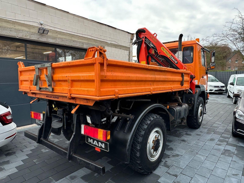 MAN LE 10.220 4X4 + Palfinger PK 6001 - Autocarro ribaltabile, Camion con gru: foto 4 MAN LE 10.220 4X4 + Palfinger PK 6001 - Autocarro ribaltabile, Camion con gru: foto 4