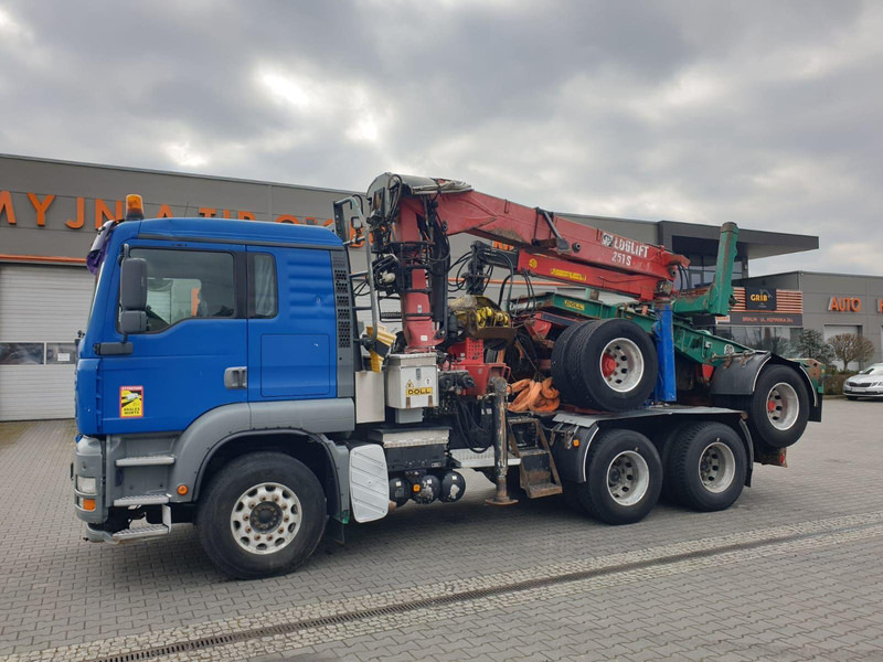 MAN TGA 26.480 6x4 LOGLIFT DOLL WOOD TRANSPORTER - Camion trasporto legname, Camion con gru: foto 4 MAN TGA 26.480 6x4 LOGLIFT DOLL WOOD TRANSPORTER - Camion trasporto legname, Camion con gru: foto 4