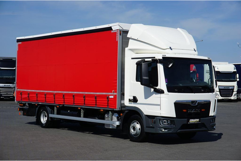 MAN TGL / 12.190 / E 6 / FIRANKA + WINDA / ŁAD. 6 525 KG / 16 PALET - Camion centinato: foto 2 MAN TGL / 12.190 / E 6 / FIRANKA + WINDA / ŁAD. 6 525 KG / 16 PALET - Camion centinato: foto 2