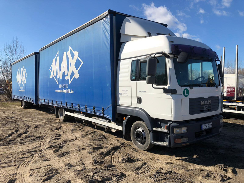 MAN TGL 8.210 Pritsche - TOP ZUSTAND - Camion centinato: foto 1 MAN TGL 8.210 Pritsche - TOP ZUSTAND - Camion centinato: foto 1