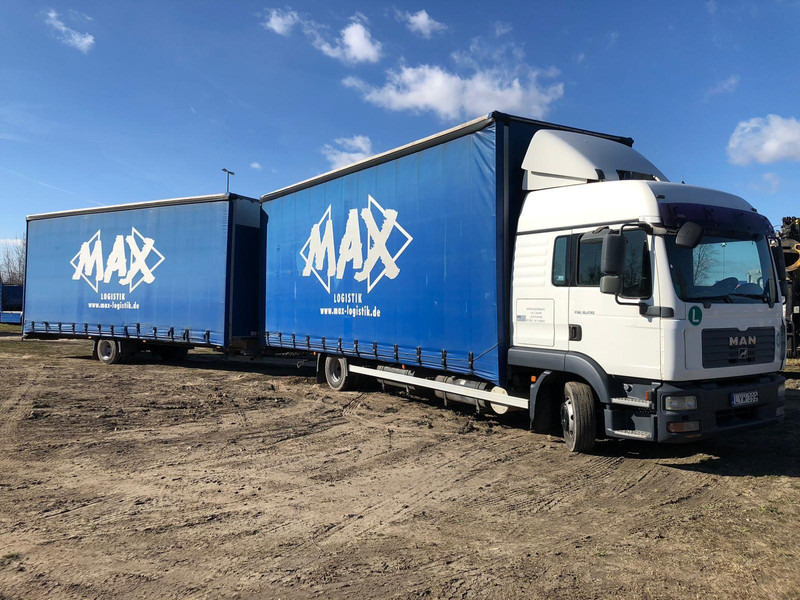 MAN TGL 8.210 Pritsche - TOP ZUSTAND - Camion centinato: foto 5 MAN TGL 8.210 Pritsche - TOP ZUSTAND - Camion centinato: foto 5