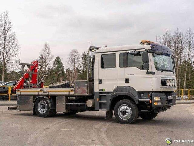 MAN TGM 13.290 4x4 BI FASSI F40B22 Crane Camper - Autocarro con pianale/ Cassone fisso, Camion con gru: foto 4 MAN TGM 13.290 4x4 BI FASSI F40B22 Crane Camper - Autocarro con pianale/ Cassone fisso, Camion con gru: foto 4