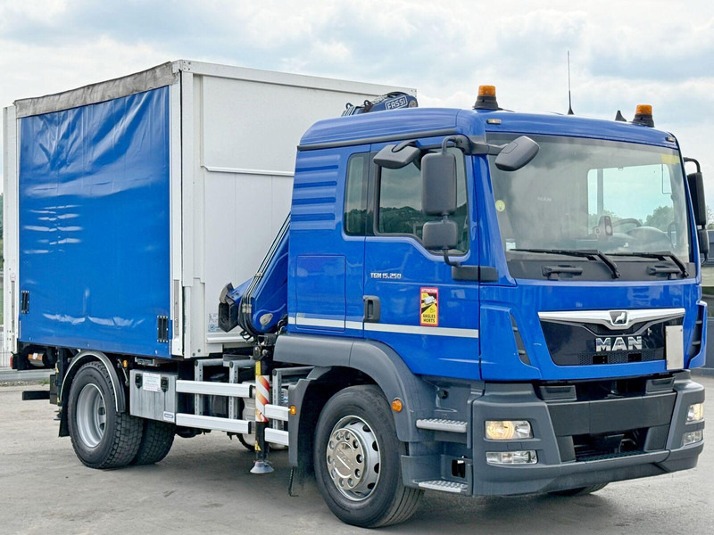 MAN TGM 15.250* FASSI F110A.0.23 * TOPZUSTAND - Autocarro furgonato: foto 3 MAN TGM 15.250* FASSI F110A.0.23 * TOPZUSTAND - Autocarro furgonato: foto 3