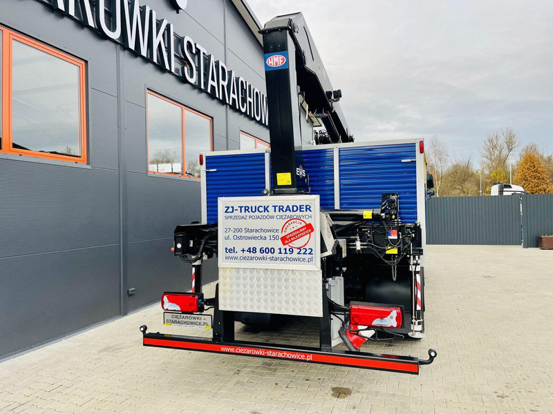 Autocarro con pianale/ Cassone fisso, Camion con gru MAN TGM 18.250: foto 12