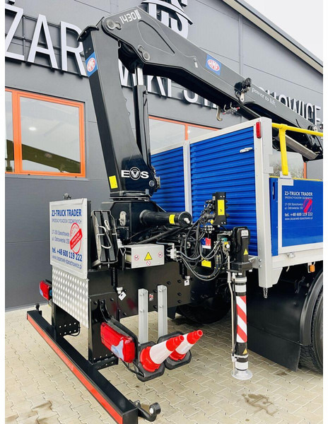 Autocarro con pianale/ Cassone fisso, Camion con gru MAN TGM 18.250: foto 15