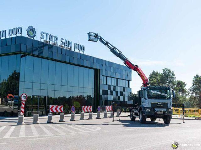 MAN TGM 18.320 4x4 PALFINGER PK 27002 Basket NEW ! - Autocarro con pianale/ Cassone fisso, Camion con gru: foto 2 MAN TGM 18.320 4x4 PALFINGER PK 27002 Basket NEW ! - Autocarro con pianale/ Cassone fisso, Camion con gru: foto 2