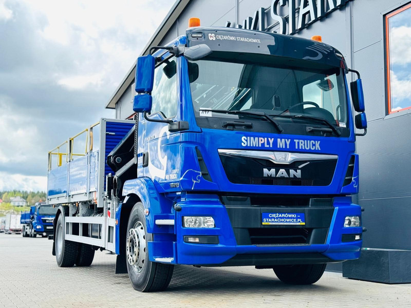 MAN TGM TGL TGS 18.250 - Autocarro con pianale/ Cassone fisso, Camion con gru: foto 2 MAN TGM TGL TGS 18.250 - Autocarro con pianale/ Cassone fisso, Camion con gru: foto 2