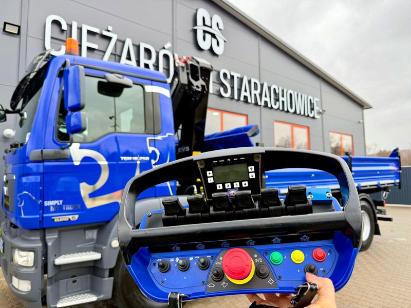 Autocarro ribaltabile, Camion con gru MAN TGM TGL TGS 18.250 // wywrotka 3-S + HDS HMF 1420 - K2 // bu: foto 17 Autocarro ribaltabile, Camion con gru MAN TGM TGL TGS 18.250 // wywrotka 3-S + HDS HMF 1420 - K2 // bu: foto 17