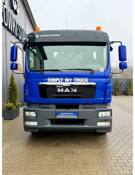 Autocarro ribaltabile, Camion con gru MAN TGM TGL TGS 18.250 // wywrotka 3-S + HDS HMF 1420 - K2 // bu: foto 8 Autocarro ribaltabile, Camion con gru MAN TGM TGL TGS 18.250 // wywrotka 3-S + HDS HMF 1420 - K2 // bu: foto 8