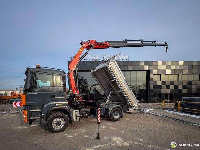 MAN TGS 18.480 PALFINGER PK 16502 HDS Crane,Kipper - Autocarro ribaltabile, Camion con gru: foto 2 MAN TGS 18.480 PALFINGER PK 16502 HDS Crane,Kipper - Autocarro ribaltabile, Camion con gru: foto 2