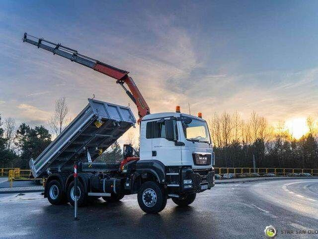 MAN TGS 26.360 6x6 PALFINGER PK 18001 EH Crane Kipe - Autocarro ribaltabile, Camion con gru: foto 5 MAN TGS 26.360 6x6 PALFINGER PK 18001 EH Crane Kipe - Autocarro ribaltabile, Camion con gru: foto 5