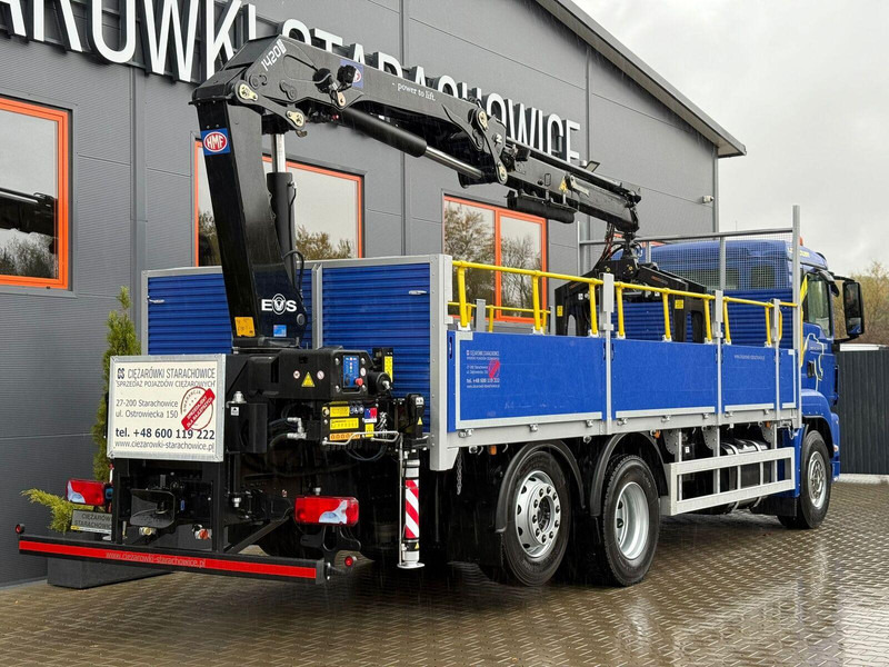 MAN TGS 26.360 - Autocarro con pianale/ Cassone fisso, Camion con gru: foto 4 MAN TGS 26.360 - Autocarro con pianale/ Cassone fisso, Camion con gru: foto 4