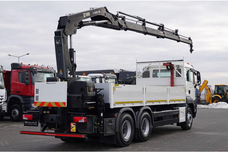 MAN TGS 26.400 / 6x4 / SKRZYNIOWY - 6,5M / HDS HIAB 188 4xwysów 13 M - Autocarro con pianale/ Cassone fisso, Camion con gru: foto 3 MAN TGS 26.400 / 6x4 / SKRZYNIOWY - 6,5M / HDS HIAB 188 4xwysów 13 M - Autocarro con pianale/ Cassone fisso, Camion con gru: foto 3