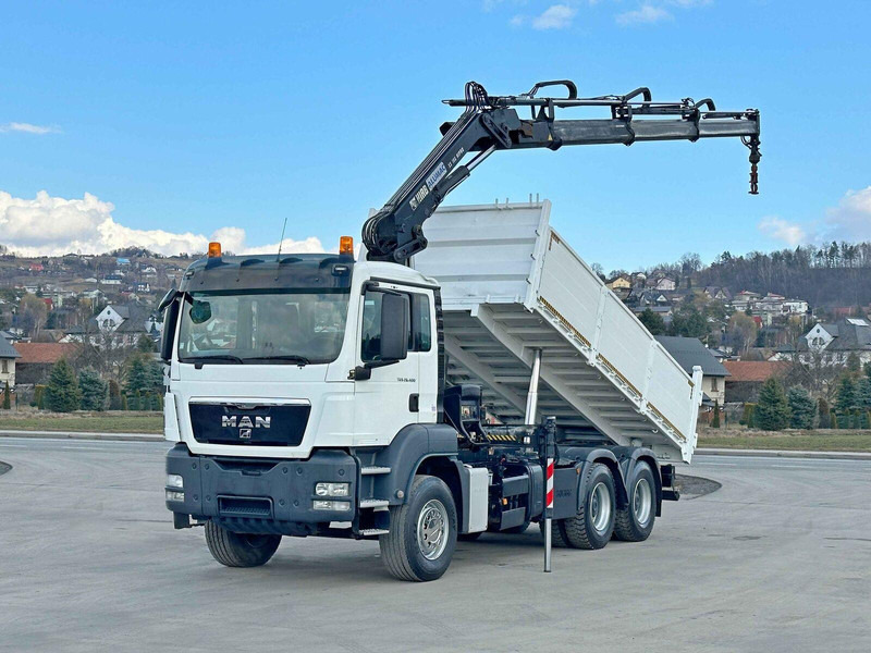 MAN TGS 26.400 * HIAB 166 ES - 3 HIPRO + FUNK * 6x4 - Autocarro ribaltabile, Camion con gru: foto 2 MAN TGS 26.400 * HIAB 166 ES - 3 HIPRO + FUNK * 6x4 - Autocarro ribaltabile, Camion con gru: foto 2