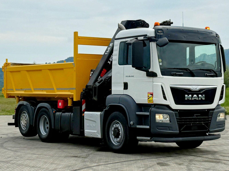 MAN TGS 26.400 * HIAB X-HIDUO 188 E-3 + FUNK * 6x4 - Autocarro ribaltabile, Camion con gru: foto 4 MAN TGS 26.400 * HIAB X-HIDUO 188 E-3 + FUNK * 6x4 - Autocarro ribaltabile, Camion con gru: foto 4