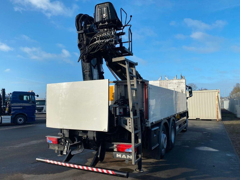 MAN TGS 26.440 6x2 HIAB 166 Ladekran Pritsche - Autocarro con pianale/ Cassone fisso, Camion con gru: foto 4 MAN TGS 26.440 6x2 HIAB 166 Ladekran Pritsche - Autocarro con pianale/ Cassone fisso, Camion con gru: foto 4