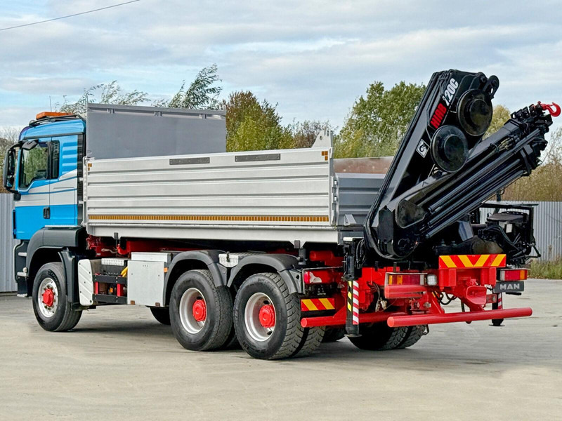 Leasing di MAN TGS 26.480 * KIPPER * HIAB 220 - C5 + FUNK / 6x6 MAN TGS 26.480 * KIPPER * HIAB 220 - C5 + FUNK / 6x6: foto 6