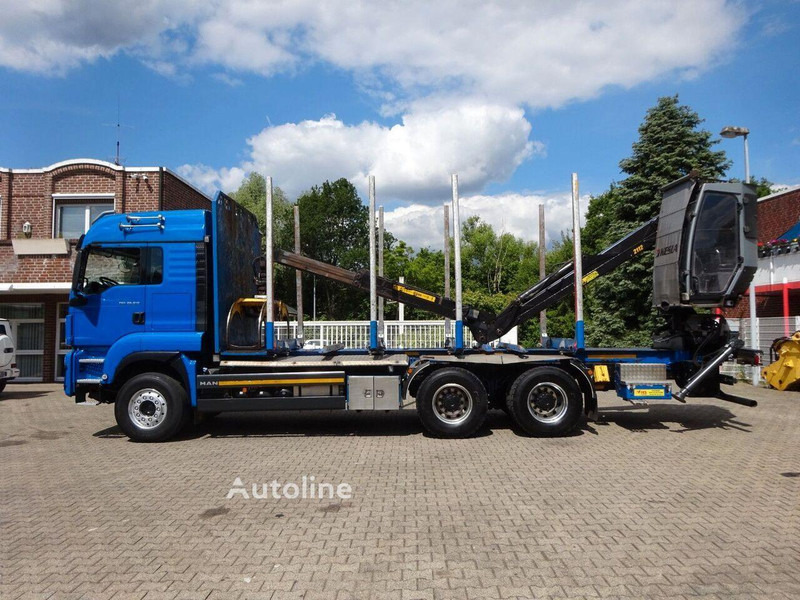 Camion trasporto legname, Camion con gru per il trasporto di legname MAN TGS 26.510 - Timber truck+crane: foto 10 Camion trasporto legname, Camion con gru per il trasporto di legname MAN TGS 26.510 - Timber truck+crane: foto 10
