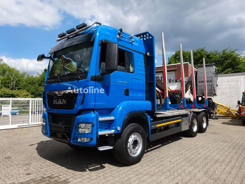 MAN TGS 26.510 - Timber truck+crane - Camion trasporto legname, Camion con gru: foto 2 MAN TGS 26.510 - Timber truck+crane - Camion trasporto legname, Camion con gru: foto 2