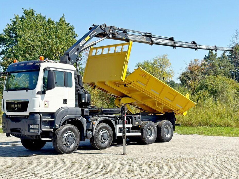MAN TGS 32.510 * HIAB 288 EP - 5HIDUO/ FUNK * 8x8 - Autocarro ribaltabile, Camion con gru: foto 3 MAN TGS 32.510 * HIAB 288 EP - 5HIDUO/ FUNK * 8x8 - Autocarro ribaltabile, Camion con gru: foto 3