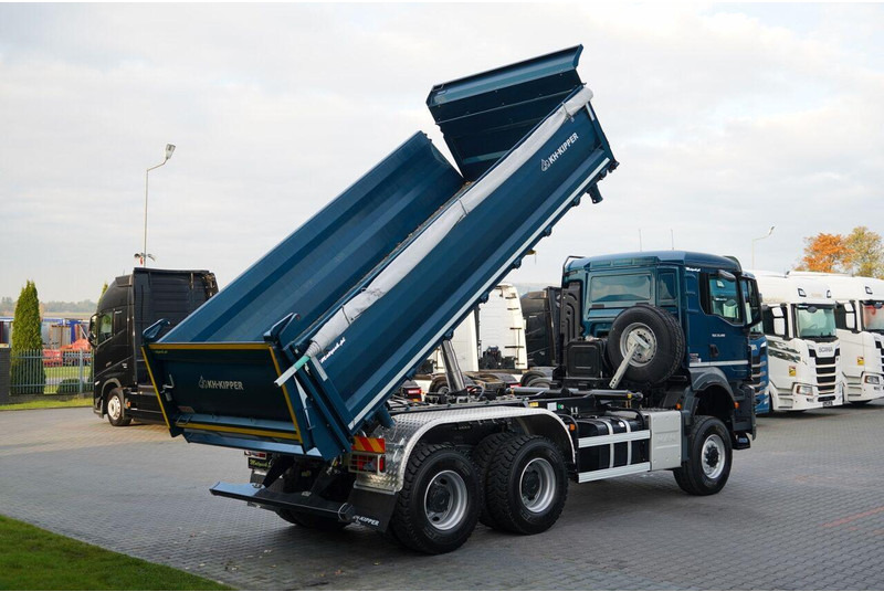 MAN TGS 33.480 / 6X6 / WYWROTKA 3 STRONNA / BORDMATIC / HYDROBURTA / - Autocarro ribaltabile: foto 5 MAN TGS 33.480 / 6X6 / WYWROTKA 3 STRONNA / BORDMATIC / HYDROBURTA / - Autocarro ribaltabile: foto 5