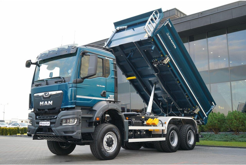 MAN TGS 33.480 / 6X6 / WYWROTKA 3 STRONNA / BORDMATIC / HYDROBURTA / - Autocarro ribaltabile: foto 1 MAN TGS 33.480 / 6X6 / WYWROTKA 3 STRONNA / BORDMATIC / HYDROBURTA / - Autocarro ribaltabile: foto 1