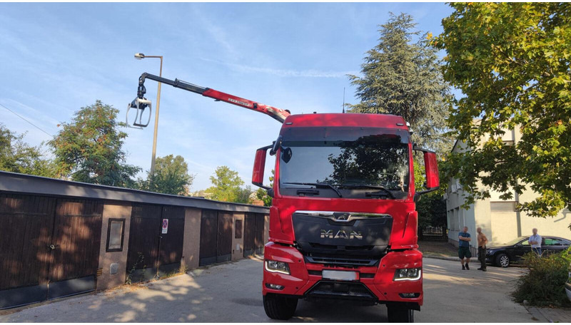 MAN TGS 33.520 - Camion trasporto legname, Camion con gru: foto 5 MAN TGS 33.520 - Camion trasporto legname, Camion con gru: foto 5