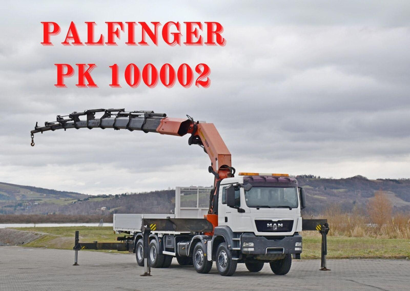 MAN TGS 35.400 - Autocarro ribaltabile, Camion con gru: foto 1 MAN TGS 35.400 - Autocarro ribaltabile, Camion con gru: foto 1