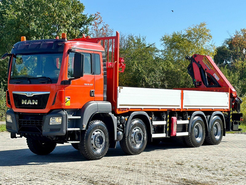 MAN TGS 35.400* PK 26002 - EH D + FUNK /8x4 - Autocarro con pianale/ Cassone fisso, Camion con gru: foto 3 MAN TGS 35.400* PK 26002 - EH D + FUNK /8x4 - Autocarro con pianale/ Cassone fisso, Camion con gru: foto 3