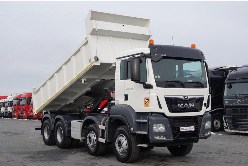 Autocarro ribaltabile MAN TGS 35.480 / 8x4 / WYWROTKA / BORDMATIC / HYDROBURTA / OPONY 100: foto 7 Autocarro ribaltabile MAN TGS 35.480 / 8x4 / WYWROTKA / BORDMATIC / HYDROBURTA / OPONY 100: foto 7