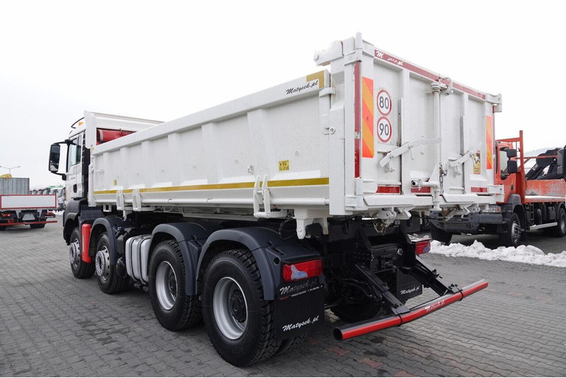 Autocarro ribaltabile MAN TGS 35.480 / 8x4 / WYWROTKA / BORDMATIC / HYDROBURTA / OPONY 100: foto 18 Autocarro ribaltabile MAN TGS 35.480 / 8x4 / WYWROTKA / BORDMATIC / HYDROBURTA / OPONY 100: foto 18