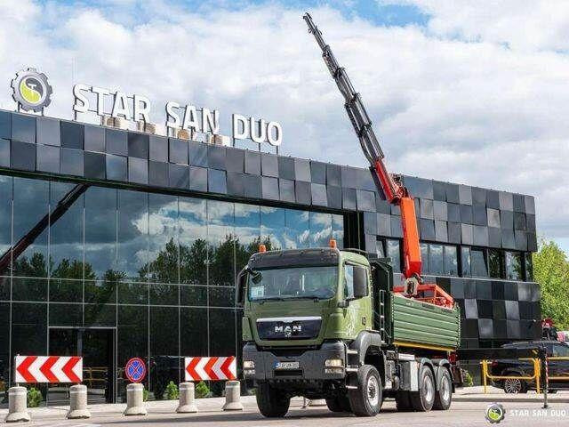 MAN TGS 35.480 PALFINGER PK 20002 HDS Grapple Tippe - Autocarro ribaltabile, Camion con gru: foto 2 MAN TGS 35.480 PALFINGER PK 20002 HDS Grapple Tippe - Autocarro ribaltabile, Camion con gru: foto 2