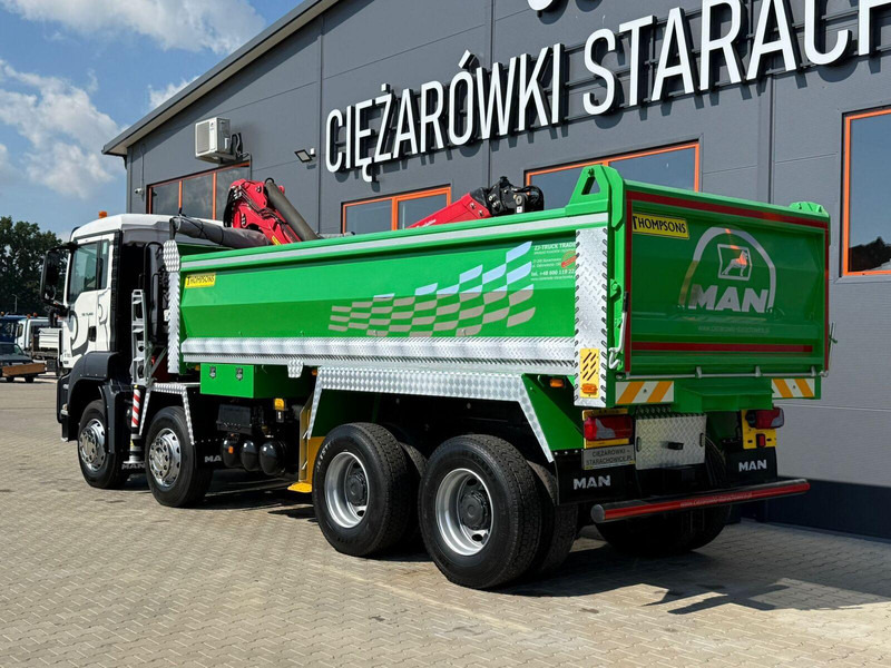 MAN TGS TGX 35.400 // 8x4 // E5 // wywrotka kiper + HDS z czerpakiem - Autocarro ribaltabile, Camion con gru: foto 4 MAN TGS TGX 35.400 // 8x4 // E5 // wywrotka kiper + HDS z czerpakiem - Autocarro ribaltabile, Camion con gru: foto 4