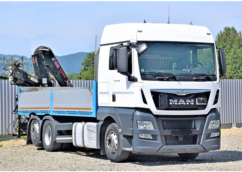 MAN TGX 26.440 - Autocarro con pianale/ Cassone fisso, Camion con gru: foto 4 MAN TGX 26.440 - Autocarro con pianale/ Cassone fisso, Camion con gru: foto 4